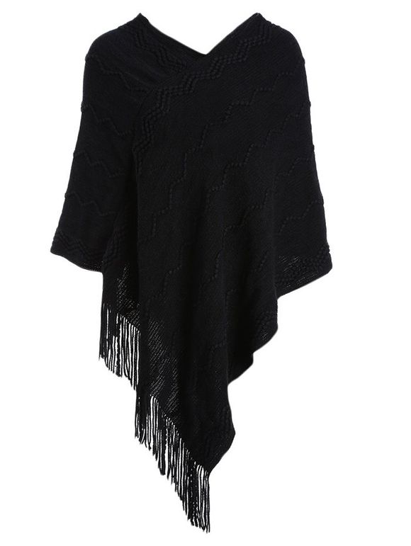 Fashionable Pure Color Women Warm Scarf - Noir ONE SIZE(FIT SIZE XS TO M)