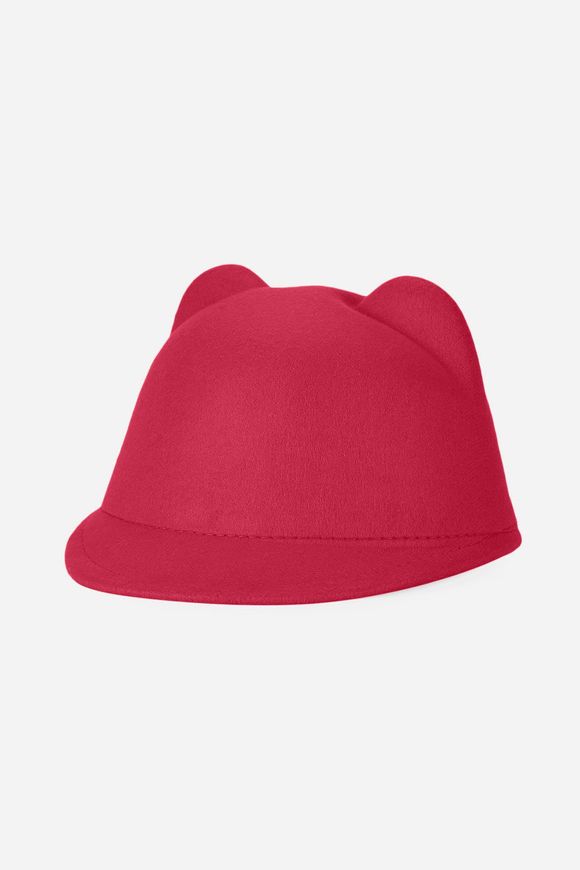 Chapeau de base en couleur à la mode pour chat unique pour unisexe - Rouge 57CM