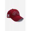 Chapeau Baseball Casual Unisexe Protection Solaire Hip-hop Imprimé Lettre - Rouge vineux 