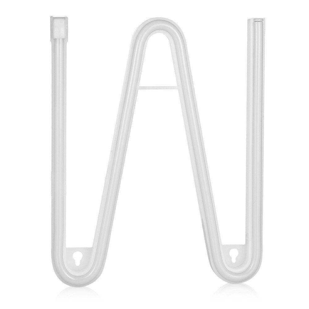 

LED Neon Light Sign 26 Letters Shape AA Battery Powered for Home Party Decoration, Warm white
