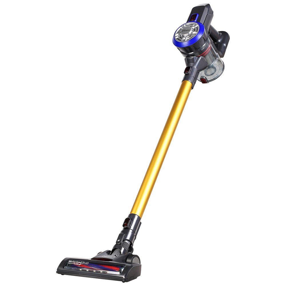 

Dibea D18 Cordless Handheld Stick Vacuum Cleaner, Golden brown