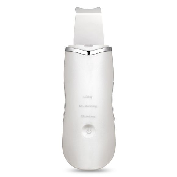 Nettoyage facial d'épurateur de peau d'épurateur rechargeable ultrasonique de nettoyage de nettoyage de point noir - Blanc Lait 