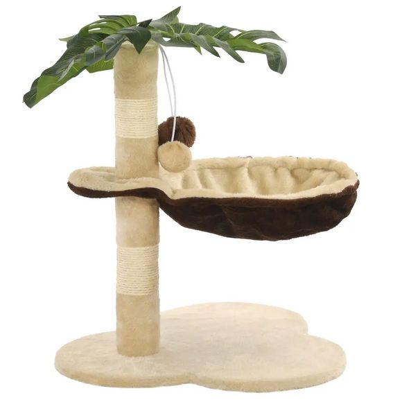 vidaXL Cat Tree with Sisal Scratching Post 50 cm   170595 - multicolor A 