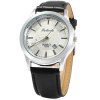 Faleidu 1059 Montre à Quartz Fonction de Date pour Homme - Blanc 