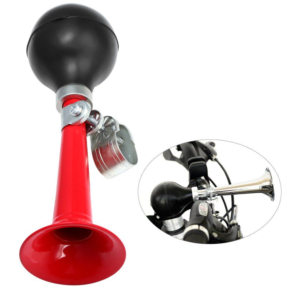 [41 OFF] 2021 Bicycle Antique Style Metal Air Horn With Rubber Bulb In