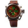 AMST AM3003 Montre de Sport LED Double Mouvement Hommes Imperméable - Noir 