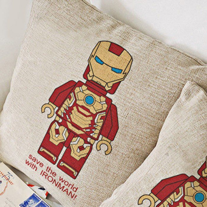 

The Avengers Alliance Series Cotton Linen Pillow Comfortable Back Cushion Stuffed Chair Sofa Toy, Colormix