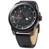 NAVIFORCE 9063M montre-bracelet de montre à quartz pour montre noire - Blanc et Noir 