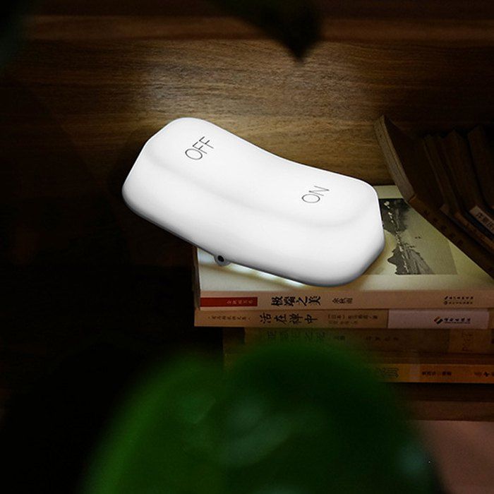 

MUID On Off Shape LED Night Light Gravity Sensor Dimmable Atmosphere Nightlight Decors, White