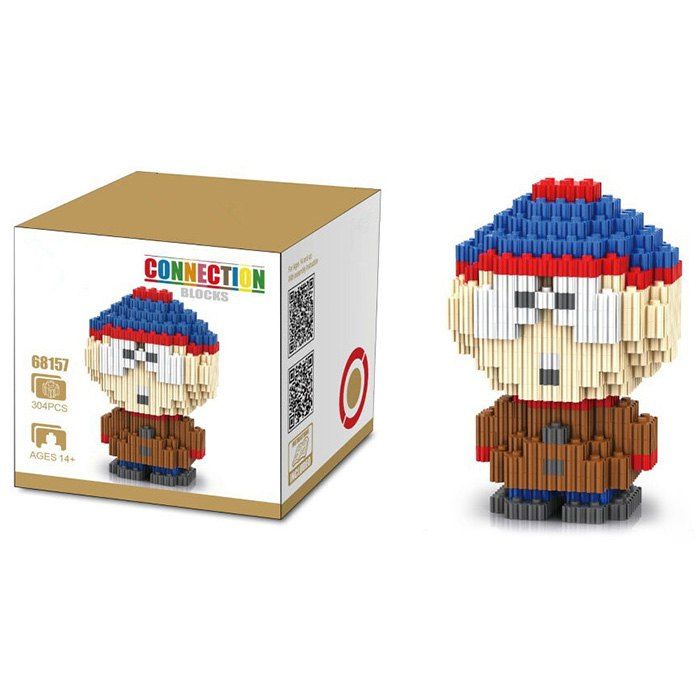 

304Pcs Building Block Educational Movie Product Kid Toy, Colormix