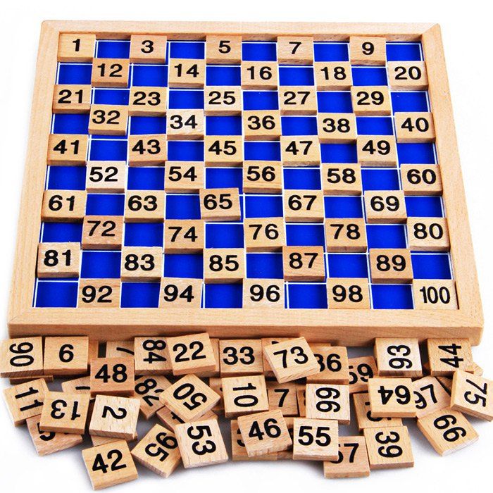 

Counting Number Beech Educational Learning Board Christmas Gift, Colormix