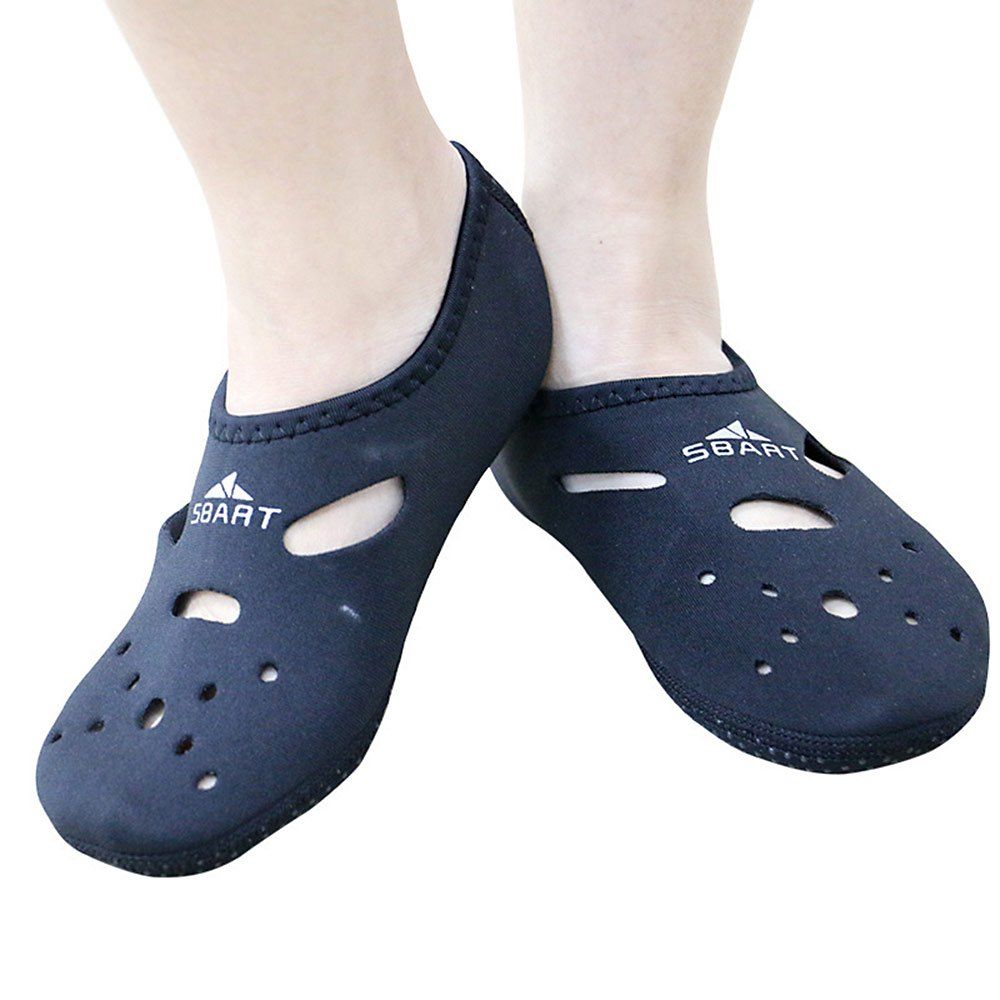 

SBART Diving Snorkeling Thicken Nylon Socks for Water Sports, Black