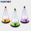 SUBOOS ZT - 6012 12 LED Lanterne de Tente de Camping Lampe de Bureau Pratique Droplight - Violet clair 
