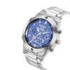 ASJ b005 Dual Movt Men Quartz + montre numérique chronomètre - Bleu 