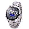 TVG KM-468 TVG Elite Jointe de Sport Arme Militaire Double Movement Numérique LED Cadran anologique à Quartz Bracelet-montre - Noir 