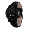 dido Montre-bracelet Intelligente avec Carte Electronique Rappel d'Appel Consommation de Calories - Noir 