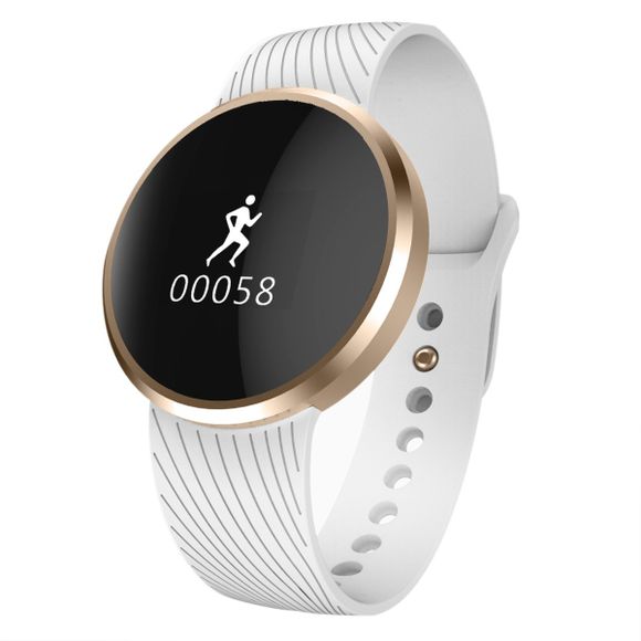 MiFone L58 Smart Watch avec Rappel d'Appel SMS / Réveil Intelligent - Blanc 