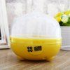 Practical Mini Electric Egg Boiler Eggs Cooker Steamer Kitchen Tool - WHITE/YELLOW 