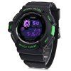 Skmei 0939 Military LED Watch Water Resistant Day Date Alarm Stopwatch Sports Wristwatch - Vert 