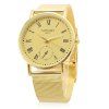 MINGBO B009 Fashion Roman Number Scale Quartz Watch pour femme - d'or 