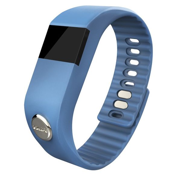 GOLiFE Care One Bluetooth 4.0 Smart Bracelet avec Moniteur de Sommeil Rappeler de Temps de Médicament - Bleu 