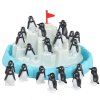 Funny Penguin Pile Up Stacking Game Family Child Interactive Fun Desktop Toy - multicolore 