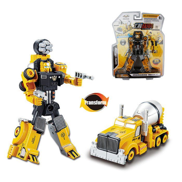 

Transform Warrior 3D Robot Car Building Block Puzzle, Colormix