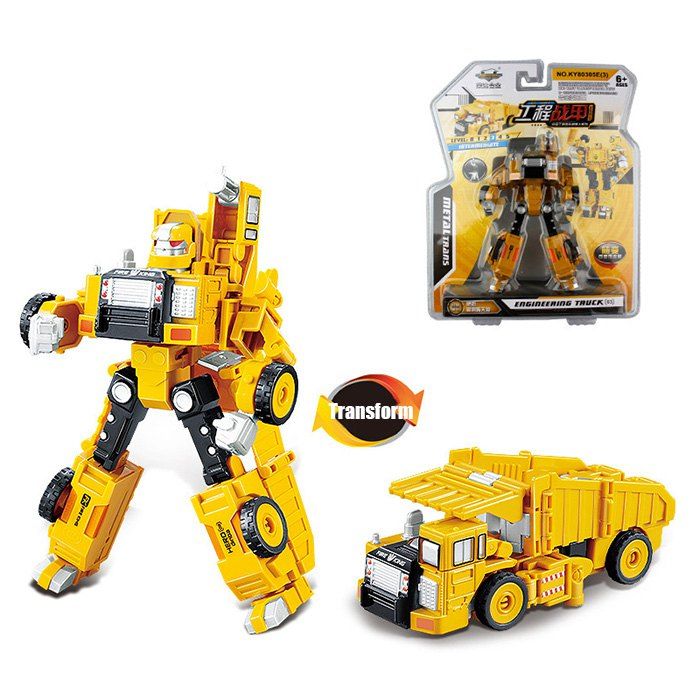 

Transform Warrior 3D Robot Car Building Block Puzzle, Colormix