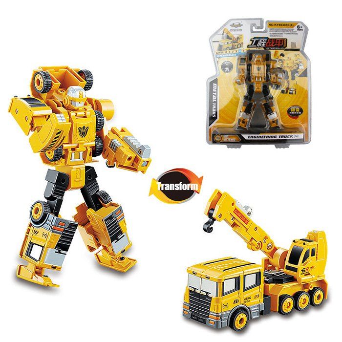 

Transform Warrior 3D Robot Car Building Block Puzzle, Colormix