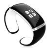 Newest L12S OLED Watch and Sports Pedometer Bluetooth Bracelet with Call ID Display / Answer / Dial / SMS Sync / Music Player / Anti-lost for Samsung / HTC + More - Blanc 