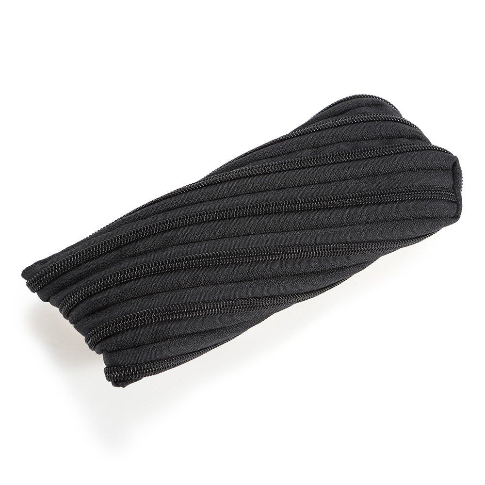 

Wear-resistant Leisure Creative Zipper Bag / Strap, Black