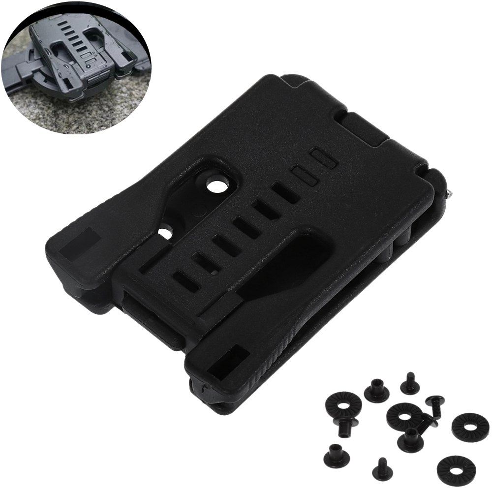 

Nylon Adjustable Folding Type Waist Belt for Making K Sheath, Black
