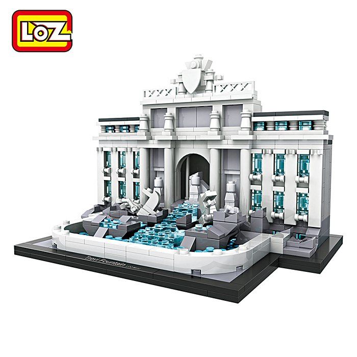

LOZ ABS Architecture Building Block Educational Movie Product Kid Toy - 677pcs, Colormix