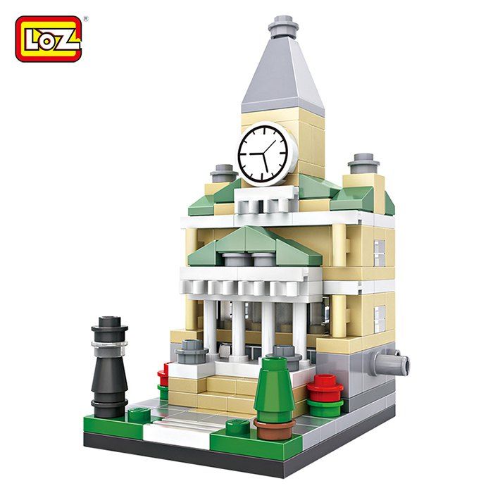 

LOZ ABS Street View Architecture Building Block Educational Movie Product Kid Toy - 159pcs, Colormix