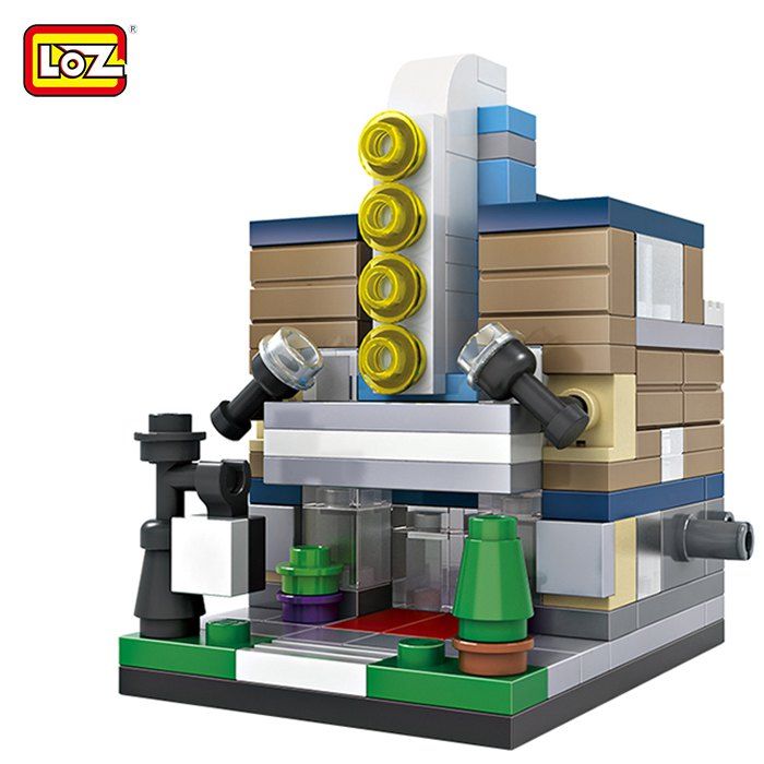 

LOZ ABS Theater Architecture Building Block Educational Movie Product Kid Toy - 146pcs, Colormix
