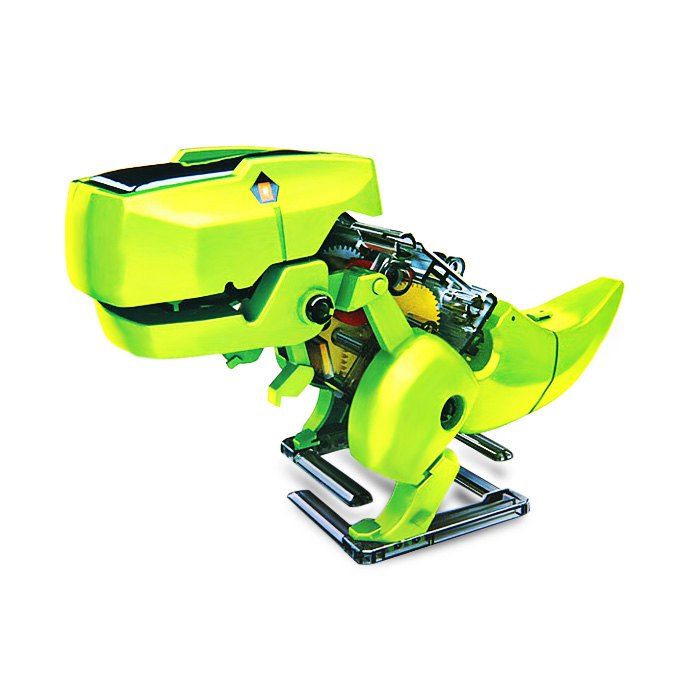 

CUTE SUNLIGHT 2125 T4 Educational DIY 4 in 1 Solar Robot Kits Puzzling Toy, Green