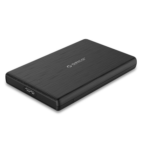 ORICO Boîtier de Disque Dur Externe USB 3.0 de 2,5 pouces pour HDD / SSD - Noir Profond 