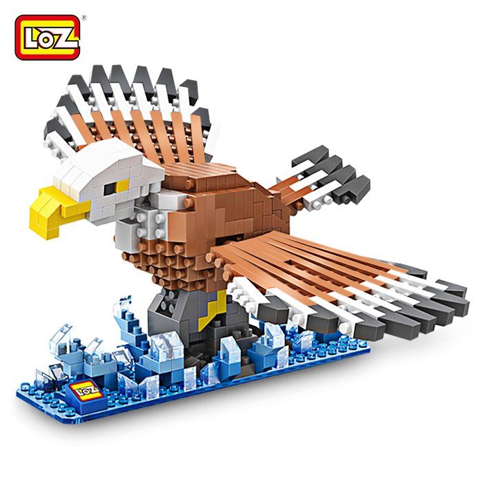 

LOZ Eagle Style Building Block ABS Educational Movie Product Kid Toy - 340pcs, Colormix