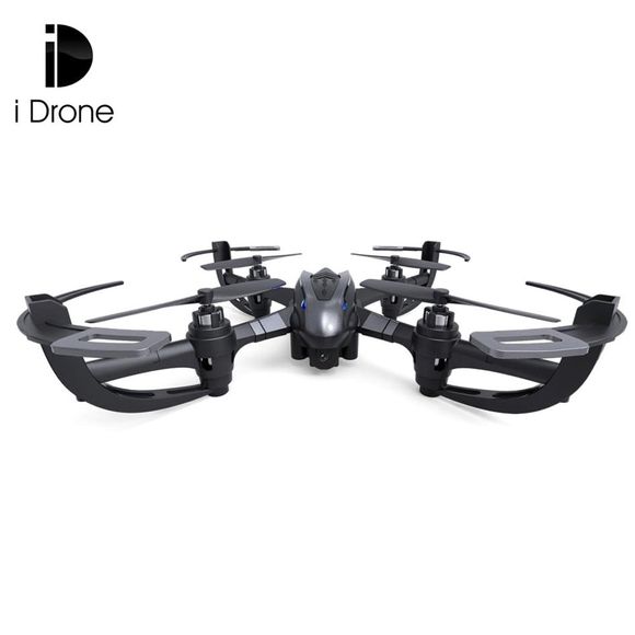 i Drone i4s 2.0MP Caméra 2.4GHz 4CH 6 Axes Gyro Quadcopter 3D Tournoyer RTF Version - Noir 