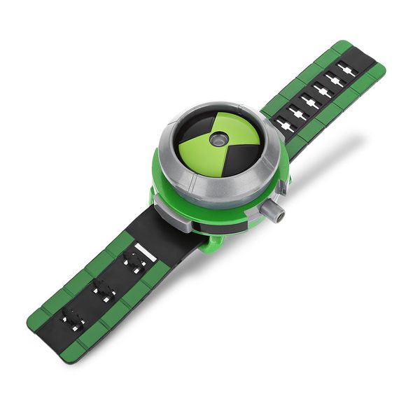 Omnitrix Illuminator of Ben 10 Alien Force TV show for Child - Noir et Vert 