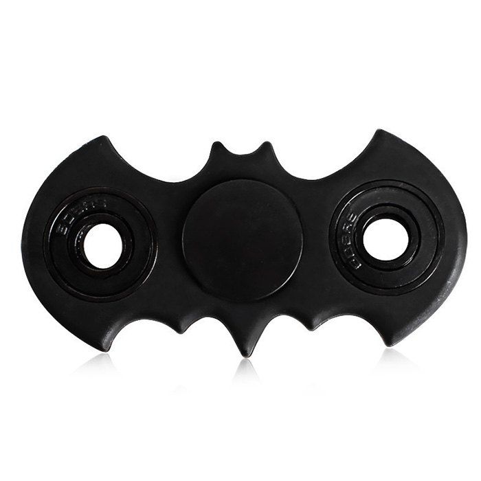 

ABS ADHD Adult EDC Fidget Spinner Stress Reliever Toy Relaxation Gift, Black