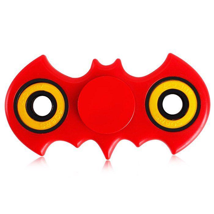 

ABS ADHD Adult EDC Fidget Spinner Stress Reliever Toy Relaxation Gift, Red