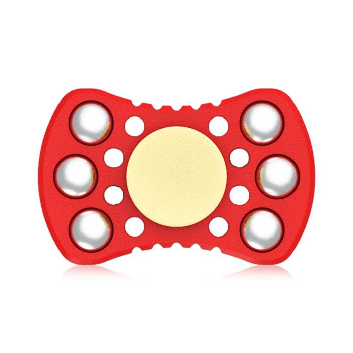 

ABS ADHD Fidget Spinner with R188 Bearing Stress Relief Toy Relaxation Gift for Adults, Red