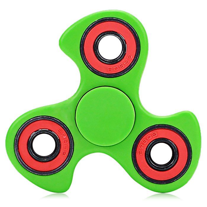 

608 ABS Fidget Spinner Stress Relief Product Adult Fidgeting Toy, Green