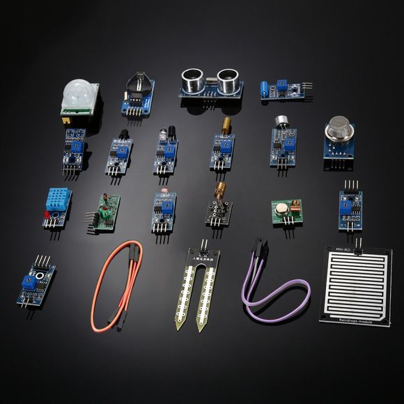Kit de Module de Capteur DIY 16 en 1 pour Raspberry Pi 3B / 2B / B+ - multicolore 