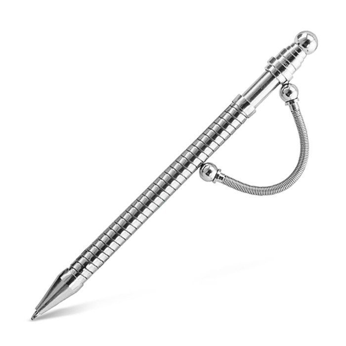 

Pen Style Stress Reliever Pressure Reducing Toy for Office Worker, Silver