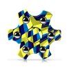 Spinner à Triturer en Forme d'Hexagone Coloré Cadeau pour Adultes - Géométrie Colorée 