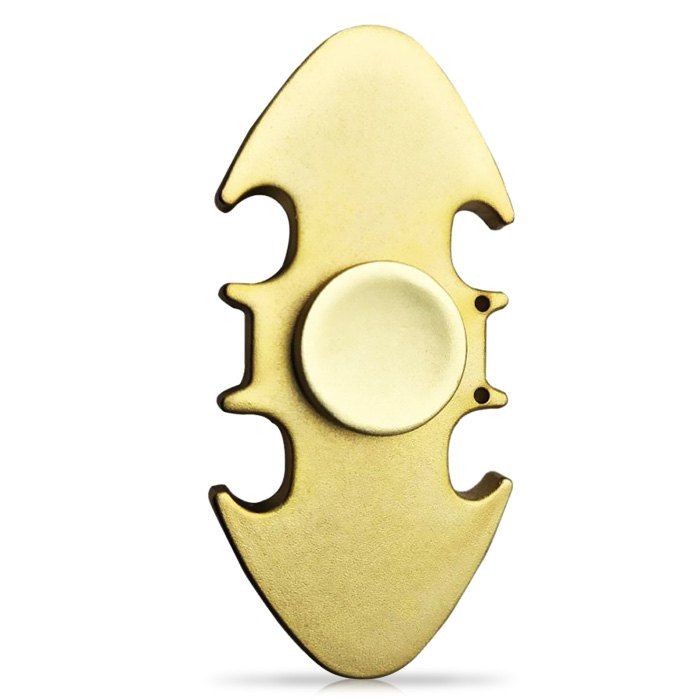 

Alloy ADHD Fidget Spinner Funny Stress Reliever Relaxation Gift, Golden