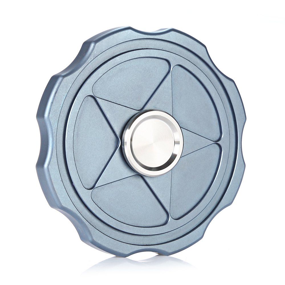 

FURA Durable Gyro Stress Reliever Pressure Reducing Toy for Office Worker, Light blue