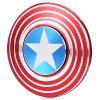 Fidget Spinner Rond en Filetage Cadeau de Détente du Stress en Style Bouclier Captain America - Rouge 